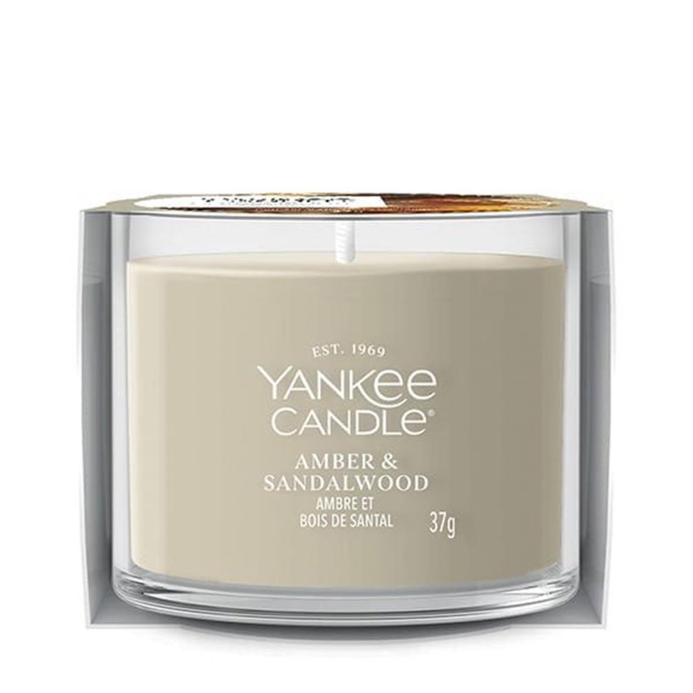 Yankee Candle Amber & Sandalwood Filled Votive Candle £3.59